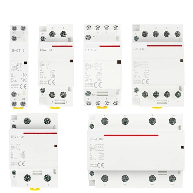 2P 16A 20A 25A 32A 50A 40A 63A 100A AC 220V Schiene Haushalt Modulare AC Schütz Schalter Controller 1Pcs(20A_2NO) von LHKQHRDL