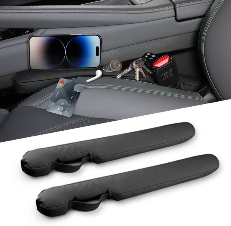 2er Set Autositz-Spaltfüller für BMW X3 (G45) 2024, Autositz Lückenfüller Aufbewahrungsbox für Autositze für Kleinigkeiten Handys Seat Gap von LHLUCKY