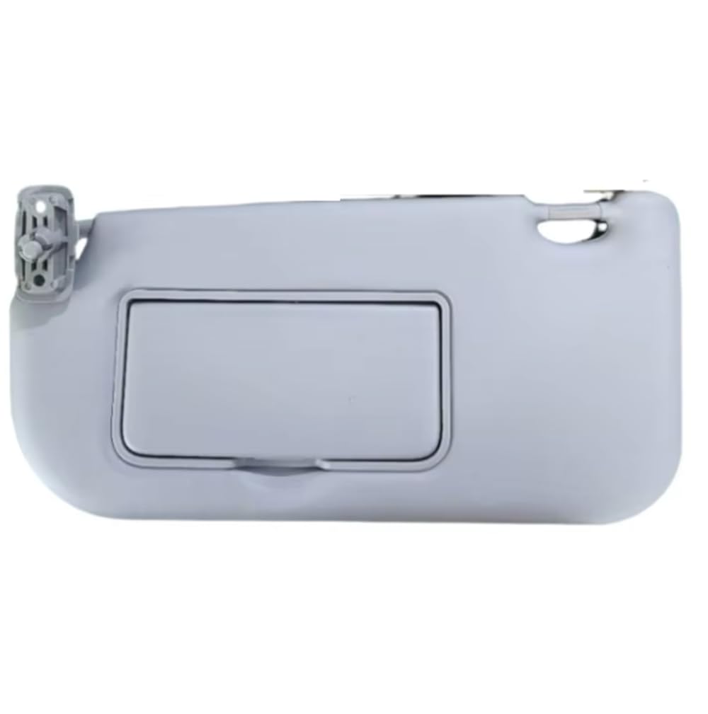 LHLUCKY Auto Inner Sunvisor Sun Visor Windschutzschatten Mit Make -Up -Spiegel Für Kia Sportage 2004 2005 2006 2007 2008 2009 2009,Grey Left von LHLUCKY