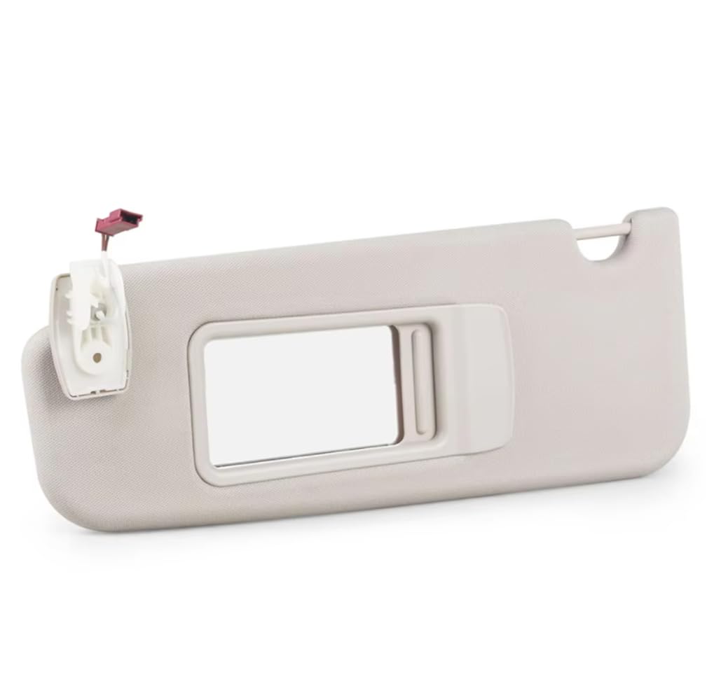 LHLUCKY Beige Sun Visor-Fahrer Passagier Mit Spiegel ＆ Licht Für Den BMW 5 Serie F11 F11 F18 2011-2015 51167248857 51167248858,Left von LHLUCKY