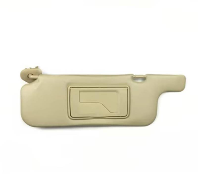 LHLUCKY Für Toyota Corolla 2003-2012 Auto Sun Visor Make-Up Mirror Sun Shielding Board Innere Vordere Windschutzscheibe Sonnenvisor Panel,Beige Left von LHLUCKY