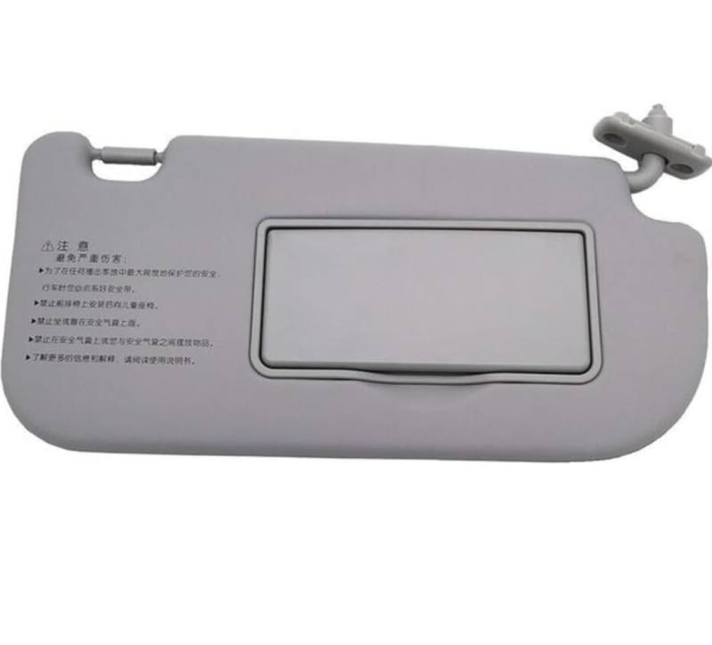 LHLUCKY Sun Visor Shield Shade Board Mit Spiegel Für Kia Sportage KM 2004 2005 2006 2007 2009 2009 8520103000 8520203000,Grey Right von LHLUCKY