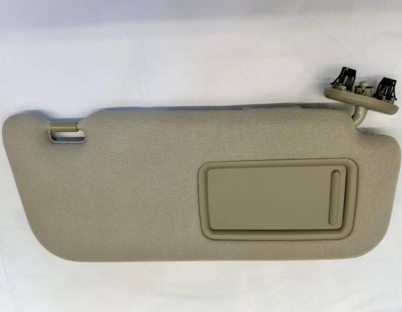 Sun Visor 2007-2013 Mit Waschtischspiegel-Auto-Innenzubehör Für Toyota Corolla 7432002711 7432002640B1 Dauerhaft,Beige Right von LHLUCKY