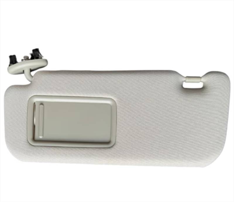 Sun Visor 2007-2013 Mit Waschtischspiegel-Auto-Innenzubehör Für Toyota Corolla 7432002711 7432002640B1 Dauerhaft,Grey Left von LHLUCKY