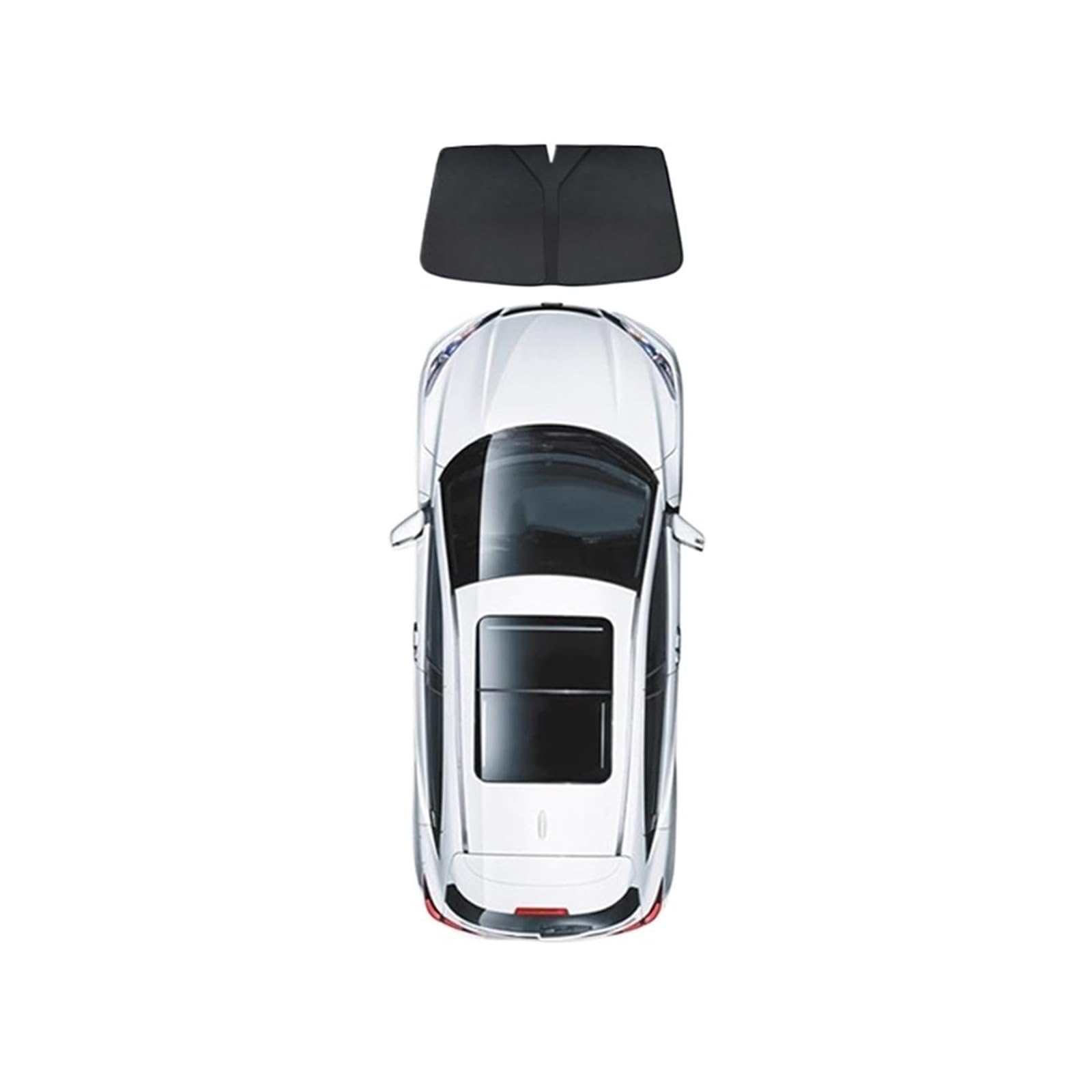 Auto Sonnenschutz für Seitenscheiben für Audi new A4L sedan B9 2016-, UV Schutz, Mesh, Atmungsaktives Bleiben kühl Seitenfenster Sonnenblende,1pcs-front-window von LHMM