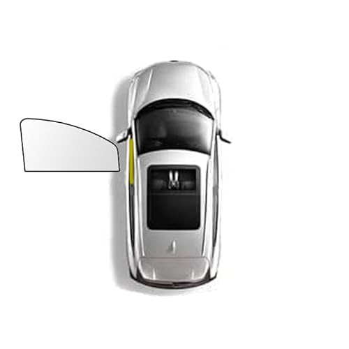 Auto Sonnenschutz für Seitenscheiben für BMW X1 U11 F48 E84 2009-2025, UV Schutz, Mesh, Atmungsaktives Bleiben kühl Seitenfenster Sonnenblende, D 1 main von LHMM
