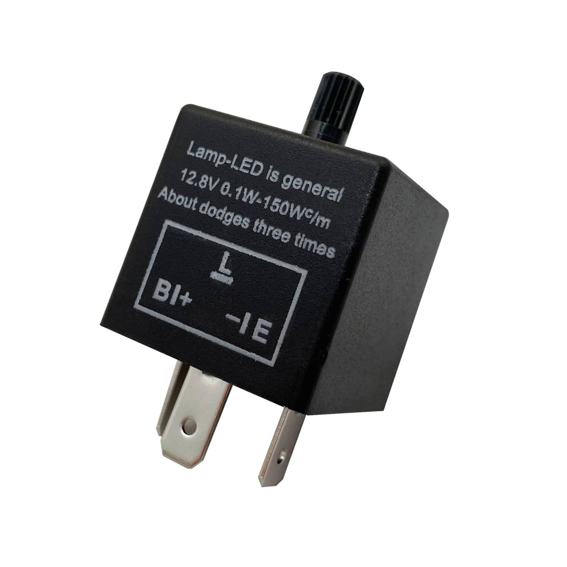 LHVHPKUKAN 12V 20A Rote Led WARNUNG Wippschalter Licht Beleuchtung Einstellbare Blinkrelais Blinker Auto Zubehör Ersetzen(Relay Only) von LHVHPKUKAN