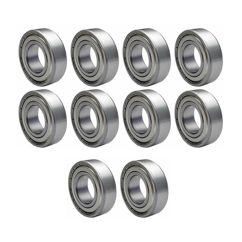 LHYFAGQK 10/20 Stück Kugellager Rillenkugellager for Skateboard Roller 3D-Drucker Lager 688ZZ 608ZZ 623ZZ 625ZZ 685ZZ(623ZZ 3x10x4mm,10PCS) von LHYFAGQK