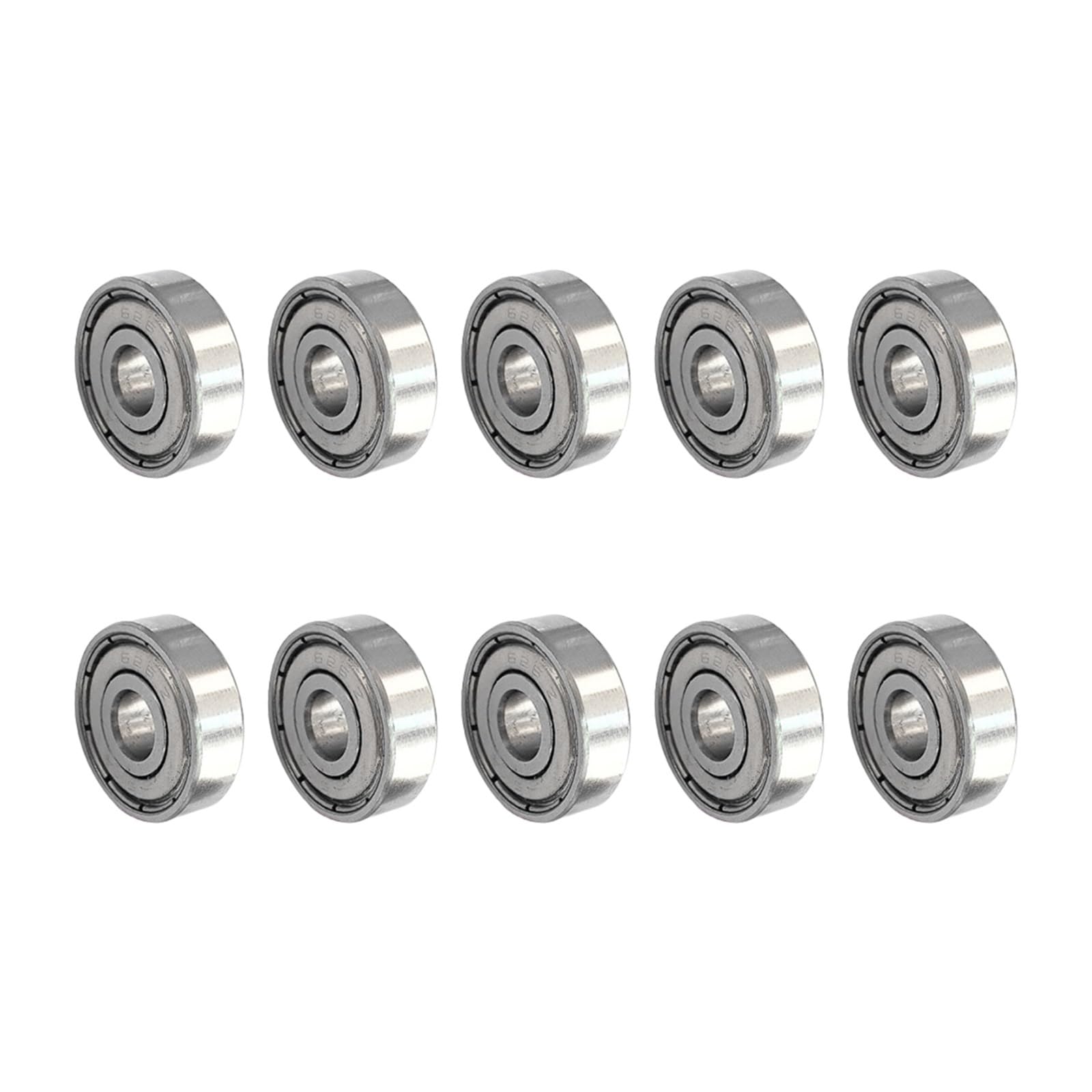 LHYFAGQK 10/20 Stück Kugellager Rillenkugellager for Skateboard Roller 3D-Drucker Lager 688ZZ 608ZZ 623ZZ 625ZZ 685ZZ(626ZZ 6x19x6mm,10PCS) von LHYFAGQK