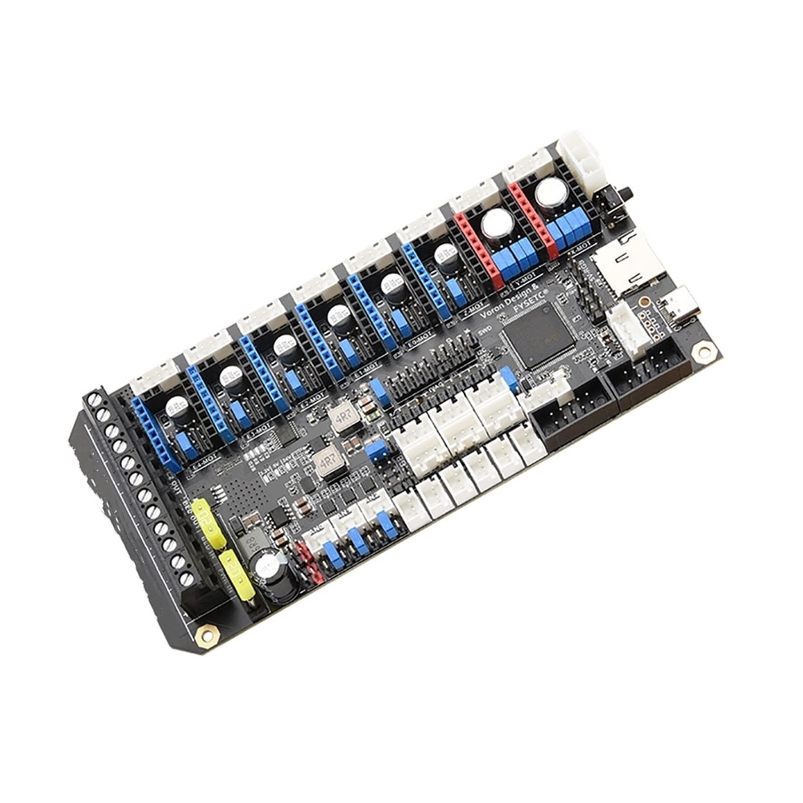 LHYFAGQK 3D-Drucker-Zubehör Spider v2.2 Motherboard 32-Bit STM32F446 Voron 2.4 / Switchwire-8-Achs-Steuerplatine Regler für Gleichstrommotoren von LHYFAGQK