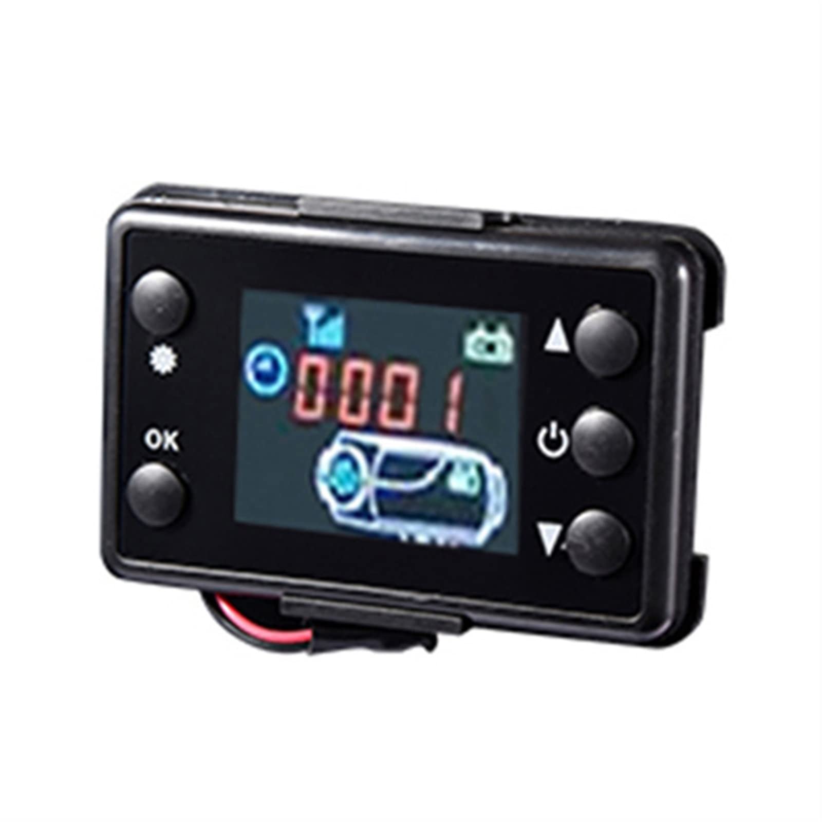 LHYFAGQK Auto Heizung 12/24 V LCD Schalter Controller Monitor for Auto Zündung Kupfer Diesel Lufterhitzer for Auto oder Busbahn Standheizung(12V) von LHYFAGQK