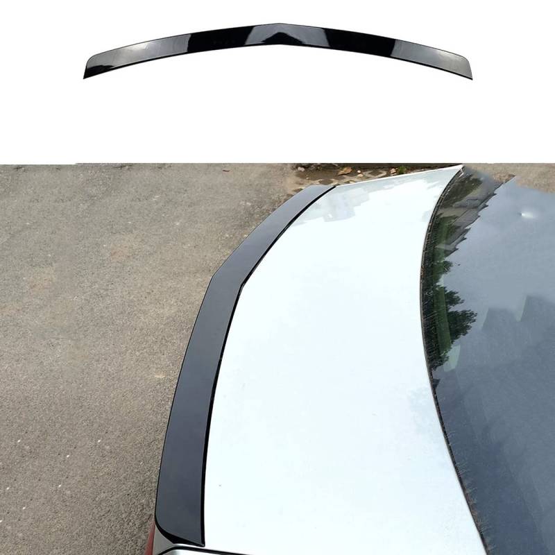 Abs GläNzend Schwarz Kofferraumspoiler FüR Mercedes Benz E Klasse W212 E200 E260 2010-2016 Auto HeckflüGel von LHZQL