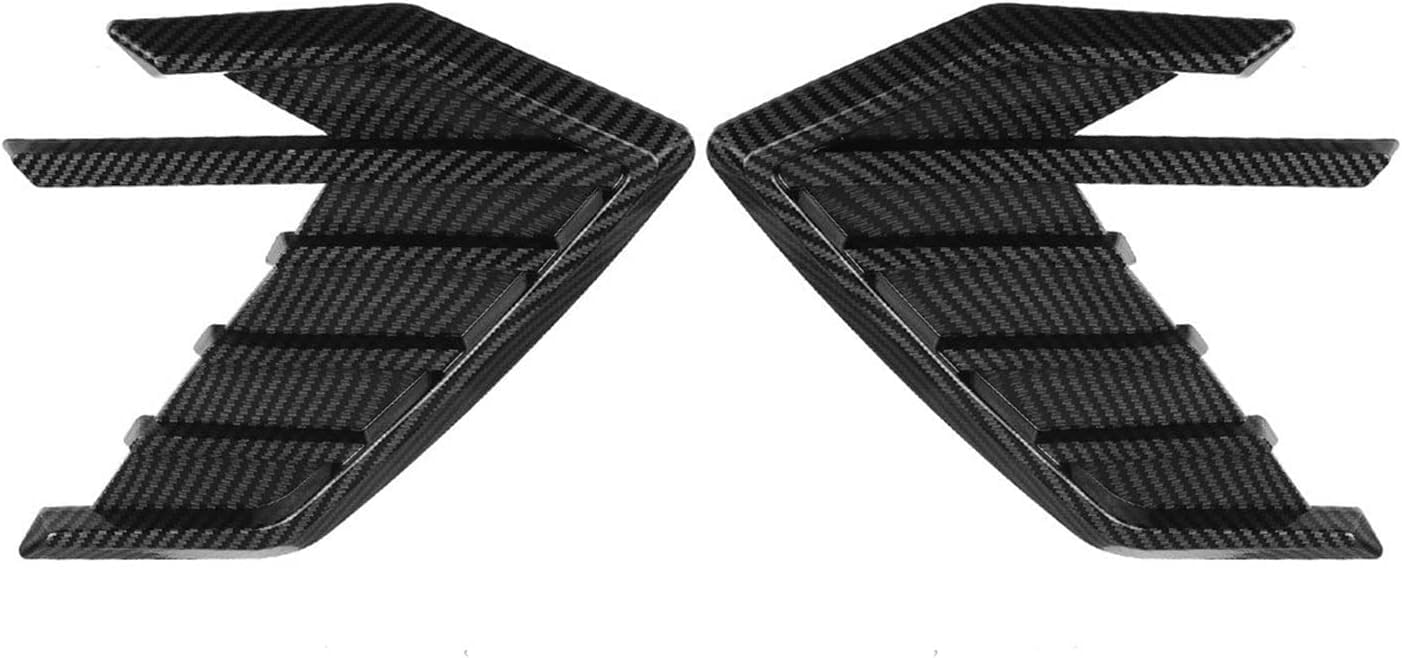 Auto-Seitenspoiler Für Audi A3 A4 A5 A6 A7 A7 A8 Q3 Q5 Q7 RS3 RS4 RS5 RS6 RS7 S3 S4 S5 S6 TT,Auto Vorderen Stoßfänger Lippe Spoiler Splitter Canard Diffusor Frontstoßstange Spoiler von LHyfA