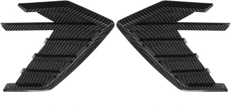 Auto-Seitenspoiler Für Audi A3 A4 A5 A6 A7 A7 A8 Q3 Q5 Q7 RS3 RS4 RS5 RS6 RS7 S3 S4 S5 S6 TT,Auto Vorderen Stoßfänger Lippe Spoiler Splitter Canard Diffusor Frontstoßstange Spoiler von LHyfA