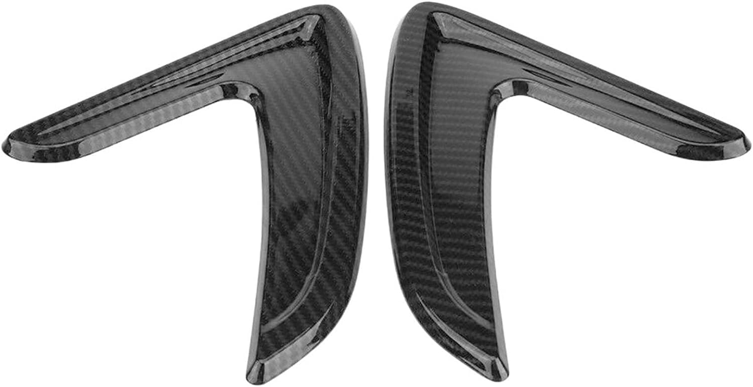 Auto-Seitenspoiler Für BMW E46 E90 F31 F30 320Li 3 Series 2012-2016,Auto Vorderen Stoßfänger Lippe Spoiler Splitter Canard Diffusor Frontstoßstange Spoiler,A-Carbon Fiber Look von LHyfA