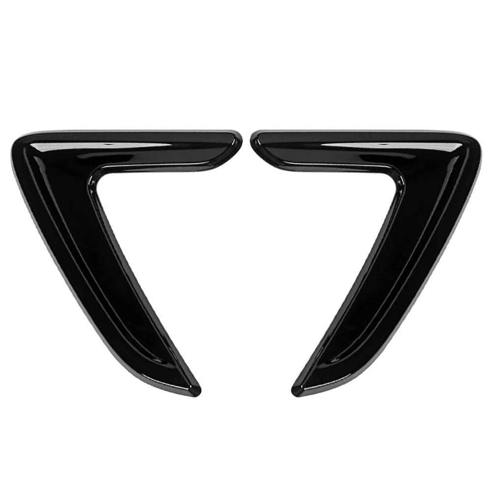 Auto-Seitenspoiler Für BMW E46 E90 F31 F30 320Li 3 Series 2012-2016,Auto Vorderen Stoßfänger Lippe Spoiler Splitter Canard Diffusor Frontstoßstange Spoiler,B-Gloss Black von LHyfA