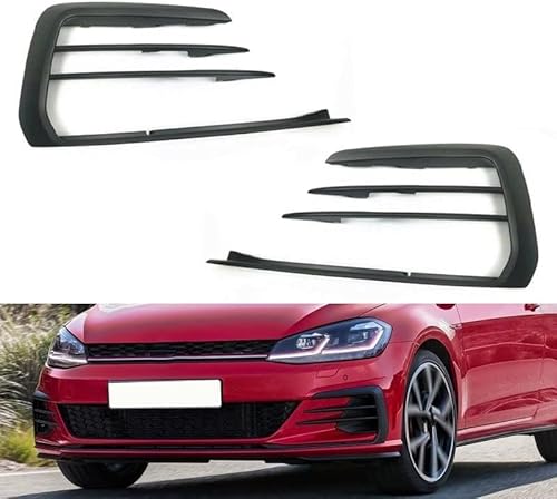 Auto-Seitenspoiler Für VW Golf 7,5 GTI 2018 2019 2020,Auto Vorderen Stoßfänger Lippe Spoiler Splitter Canard Diffusor Frontstoßstange Spoiler von LHyfA