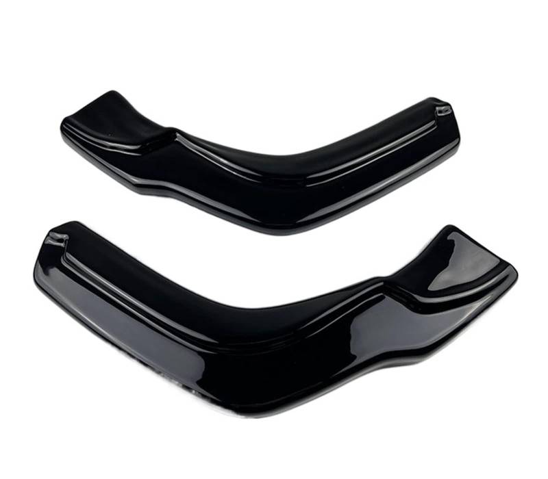 Auto-Seitenspoiler Für VW Tiguan RLINE 17-19,Auto Vorderen Stoßfänger Lippe Spoiler Splitter Canard Diffusor Frontstoßstange Spoiler,B-Glossy Black von LHyfA