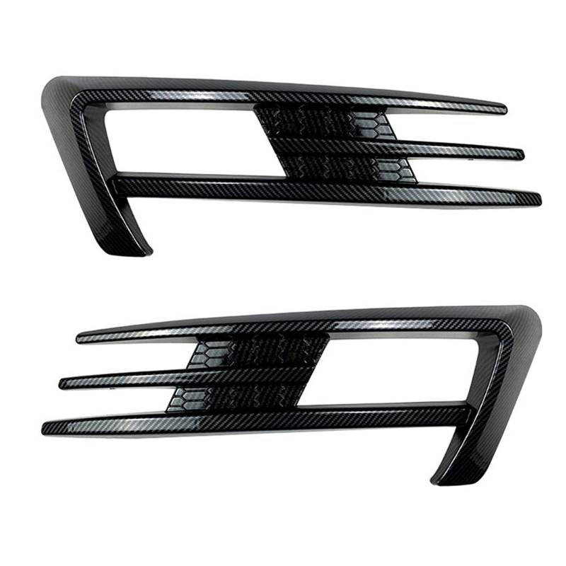 Auto-Seitenspoiler Für Vw Golf 7 MK7 2013-2016,Auto Vorderen Stoßfänger Lippe Spoiler Splitter Canard Diffusor Frontstoßstange Spoiler,A-Carbon Fiber von LHyfA