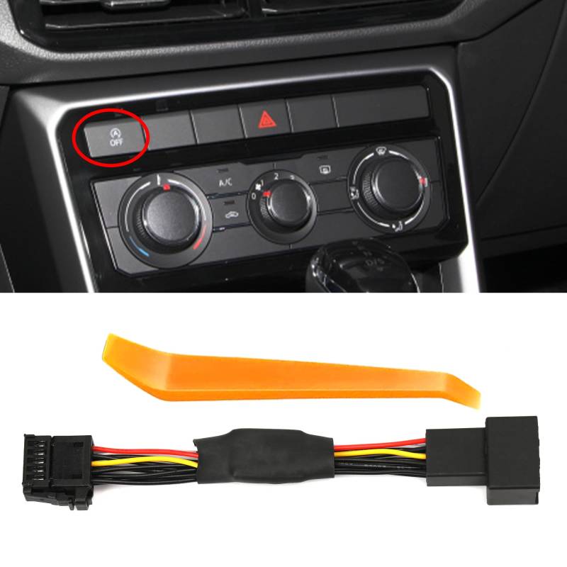 LIAMORFE Auto Start Stop Engine System Delete/Disable/Eliminator Auto Start Stop Cancel Device A- Off Cable Plug And Play für VW T-cross Mitvey Skoda fabia, Auto-Off/Speicher/Original Fabrik 3 Modelle von LIAMORFE