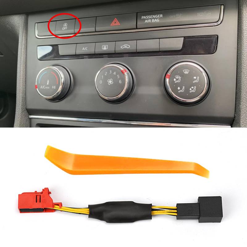 LIAMORFE Auto-Start-Stopp-Automatik Löschen/Deaktivieren/Eliminieren Auto Cancel Device Kabel für VW Seat ATE von LIAMORFE