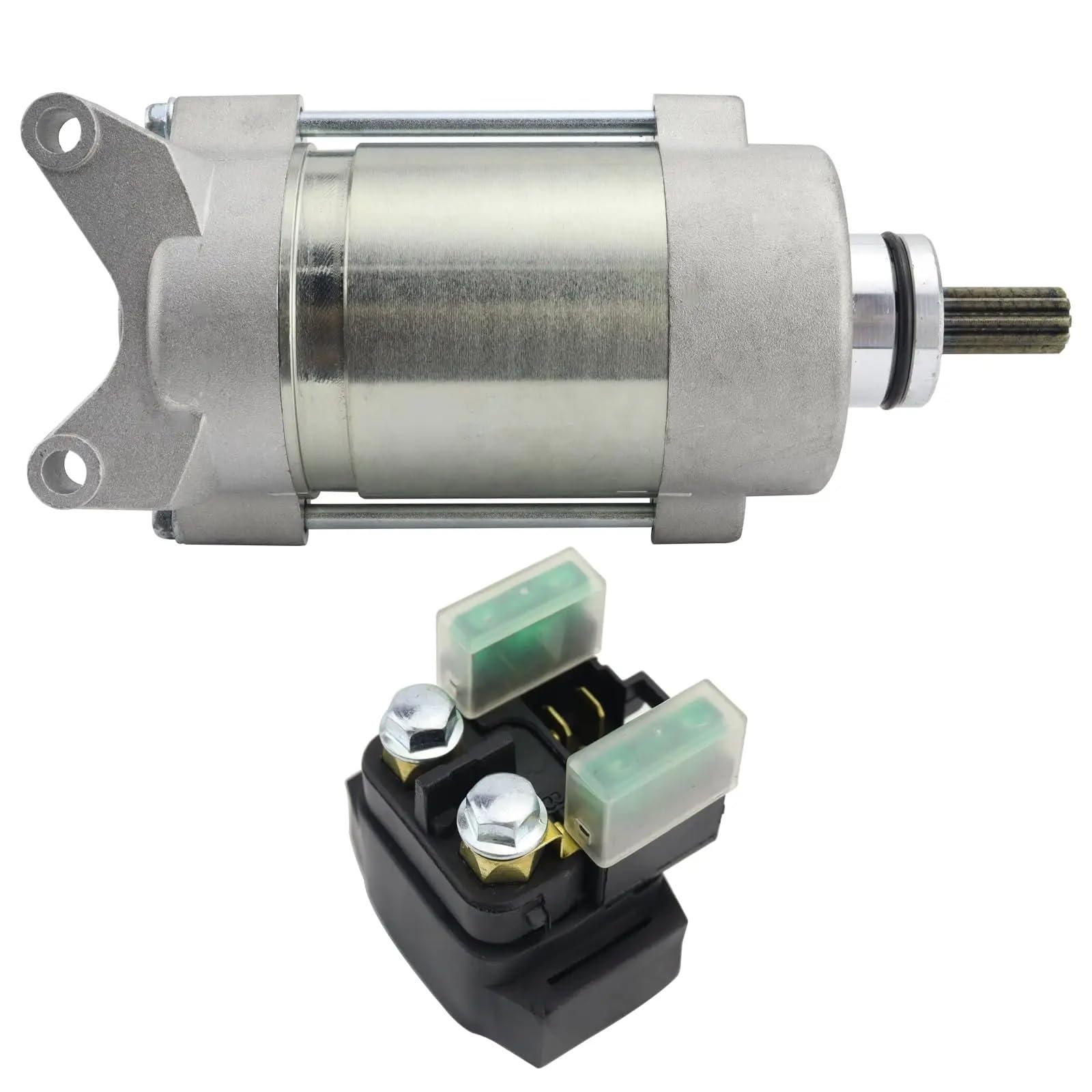 Anlasser Motor Für FJR1300 Für FJR1300A Für FJR1300AS 1298cc 2001-2007 Motorradstarter mit Relais 5JW-81890-00 1MC-81890-00 1MC-81890-01 18765 Motor Elektrisch Starter von LIANGBAOS