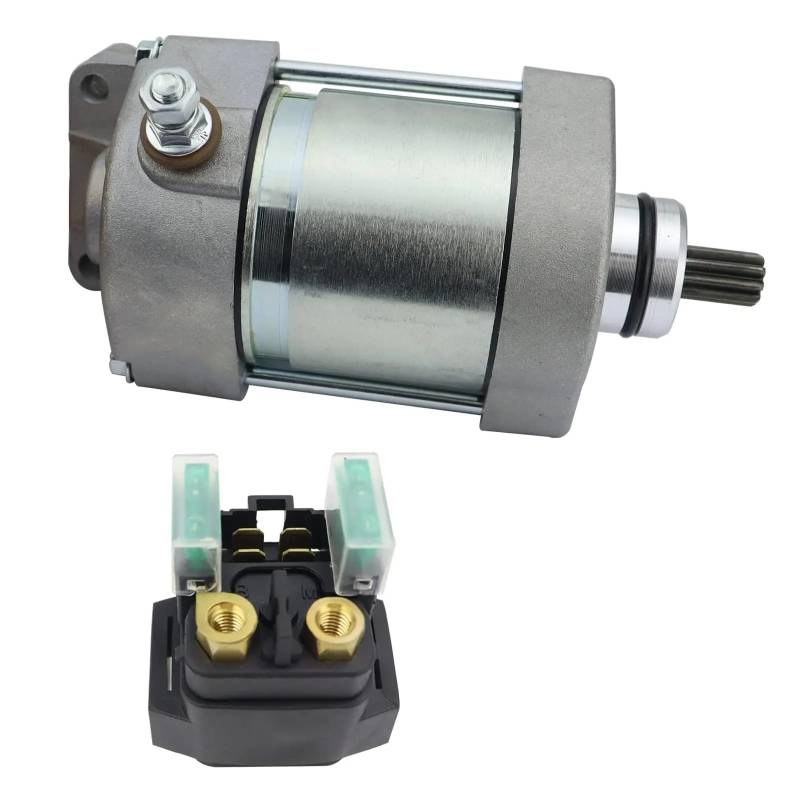 Anlasser Motor Für YFZ-R1 Für YZFR1 Für YZF R1 2007 2008 Motorrad Starter Motor & Magnet Relais 4C8-81890-00-00 4C8-81890-01-00 4C8-81890-02-00 Motor Elektrisch Starter von LIANGBAOS