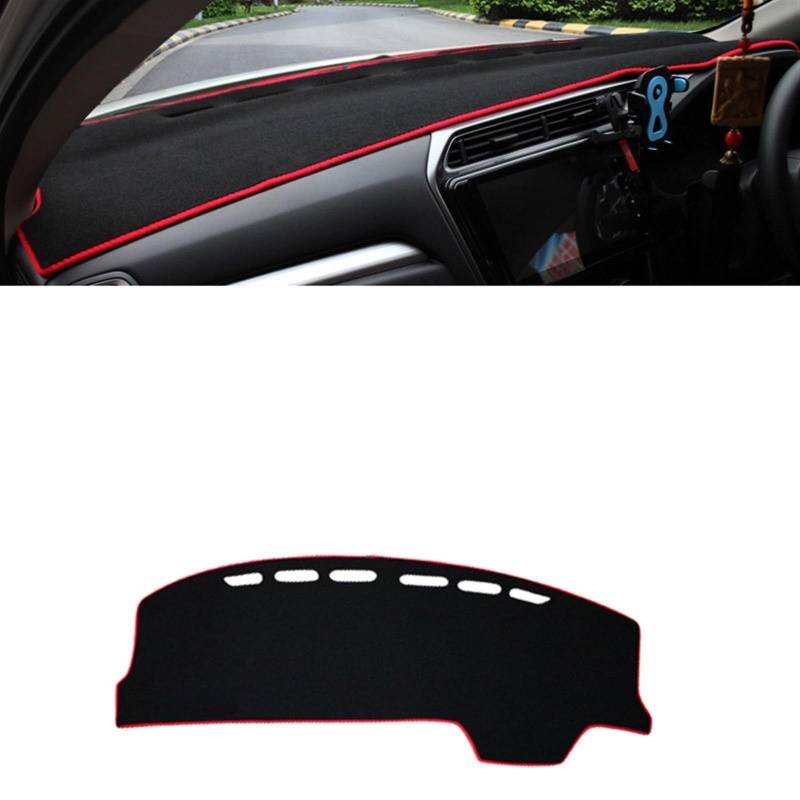 Auto Dashboard Abdeckung Für City GM6 2015 2016 2017 2018 2019 Auto-Armaturenbrett-Lichtpads Instrumentenplattform-Abdeckungsmatten Teppiche Shade Board Pad(RHD Red Side) von LIANGBAOS