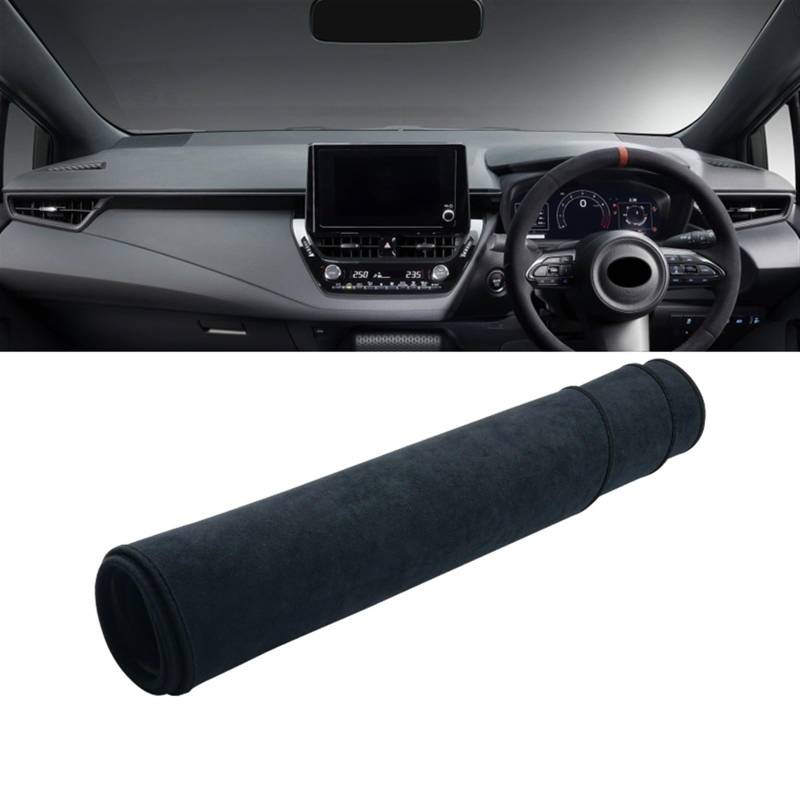 Auto Dashboard Abdeckung Für Toyota Für Corolla E210 12th 2019 2020 2021 2022 2023 Auto Dashboard Abdeckung Matte Dashboard Sonnenschutz Pad Anti-uv Fall Shade Board Pad(B Black RHD) von LIANGBAOS