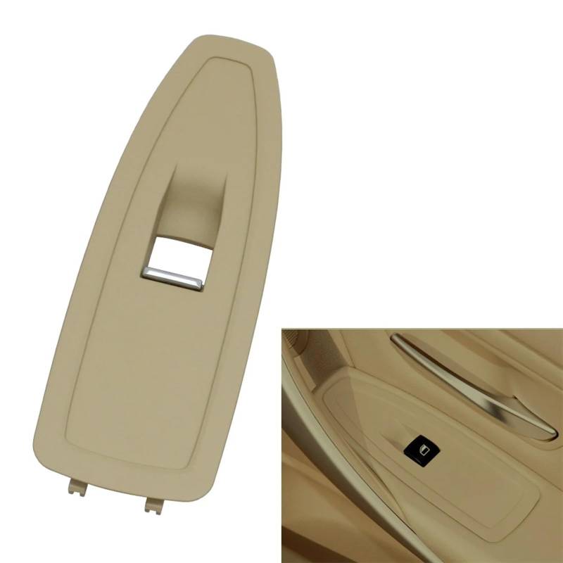 Auto Türgriff Innen Für 1 3 4 Serie F20 F30 F31 F34 F35 F36 318 320 328 330 335 Auto Innen Tür Fenster Hebe Schalter Panel Abdeckung Auto Ersatz Türgriff Innen(Beige Passenger) von LIANGBAOS