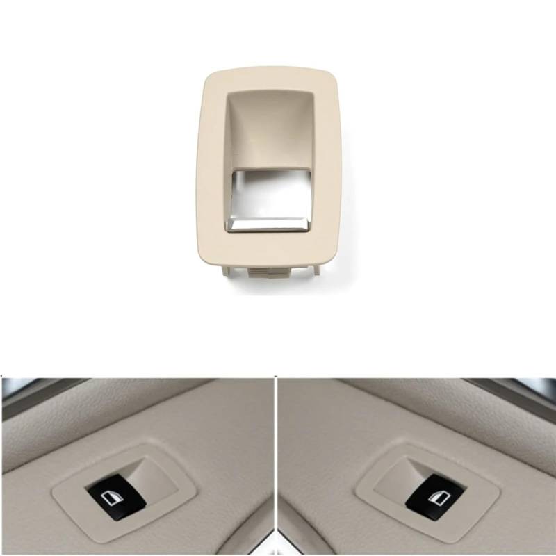 Auto Türgriff Innen Für 1 3 4 Serie F20 F30 F31 F34 F35 F36 318 320 328 330 335 Auto Innen Tür Fenster Hebe Schalter Panel Abdeckung Auto Ersatz Türgriff Innen(Oyster Rear Door) von LIANGBAOS