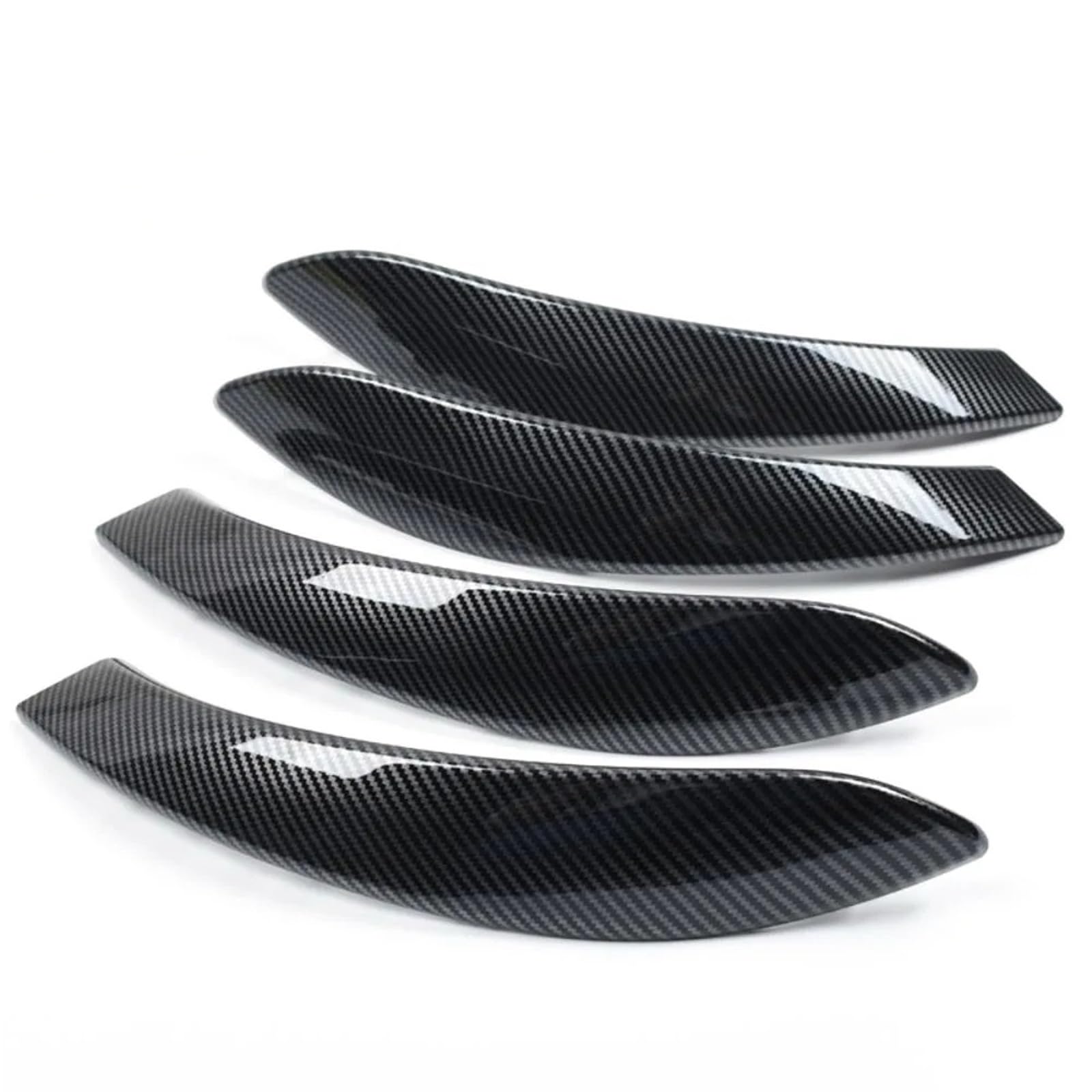 Auto Türgriff Innen Für 3 4 Serie F30 F80 F31 F32 F33 F34 Carbon Fiber Innen Auto Tür Pull Griff Mit Griff Äußere Abdeckung Trim Auto Ersatz Türgriff Innen(Outer Cover 4PCS) von LIANGBAOS