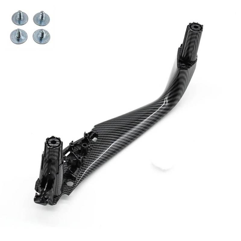 Auto Türgriff Innen Für 5 Series G30 G31 G38 F90 2017 2018 2019 2020 2021 Auto Innentür Carbon Fiber Innen Griff Fenster Schalter Abdeckung Trim Auto Ersatz Türgriff Innen(Hinten Links) von LIANGBAOS