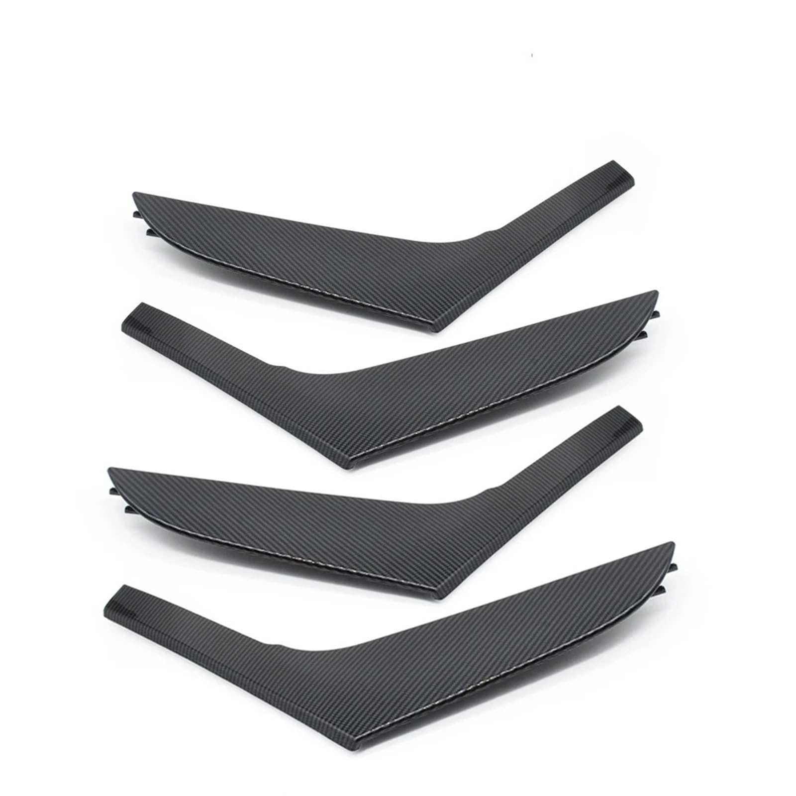 Auto Türgriff Innen Für VW Für Golf 6 Für GTI MK6 2009-2014 5K4868039A 4 Türen Auto Innen Links Rechts Tür Pull Griff Panel Trim Abdeckung Auto Ersatz Türgriff Innen(Carbon 4pcs Set) von LIANGBAOS