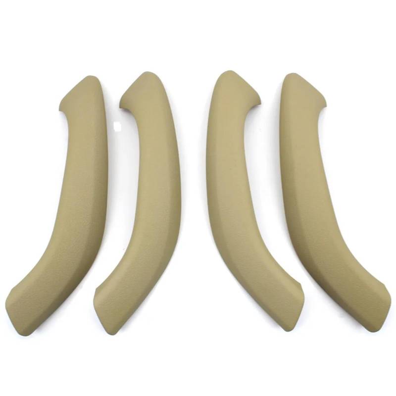 Auto Türgriff Innen Für X1 X2 F48 F49 F39 2016-2020 Carbon Faser Auto Links Rechts Innen Tür Griff Äußere Abdeckung Panel Ersatz Auto Ersatz Türgriff Innen(Beige 4pcs Set) von LIANGBAOS