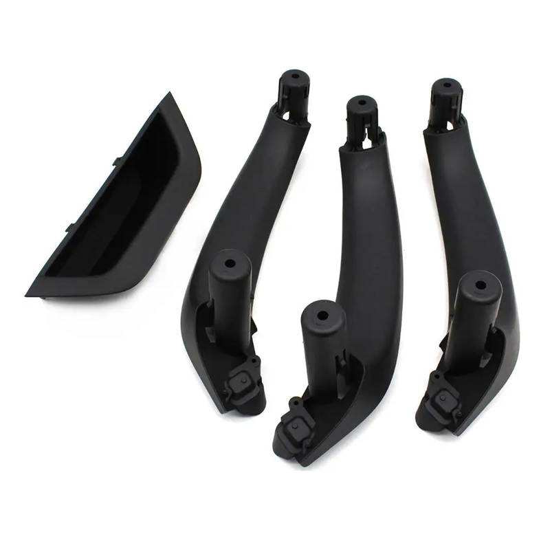 Auto Türgriff Innen Für X3 X4 F25 F26 2010-2016 LHD Auto Innen Vorne Links Fahrertür Armlehne Panel Abdeckung Tür Inner Griff Pull Trim Auto Ersatz Türgriff Innen(LHD Set Black) von LIANGBAOS