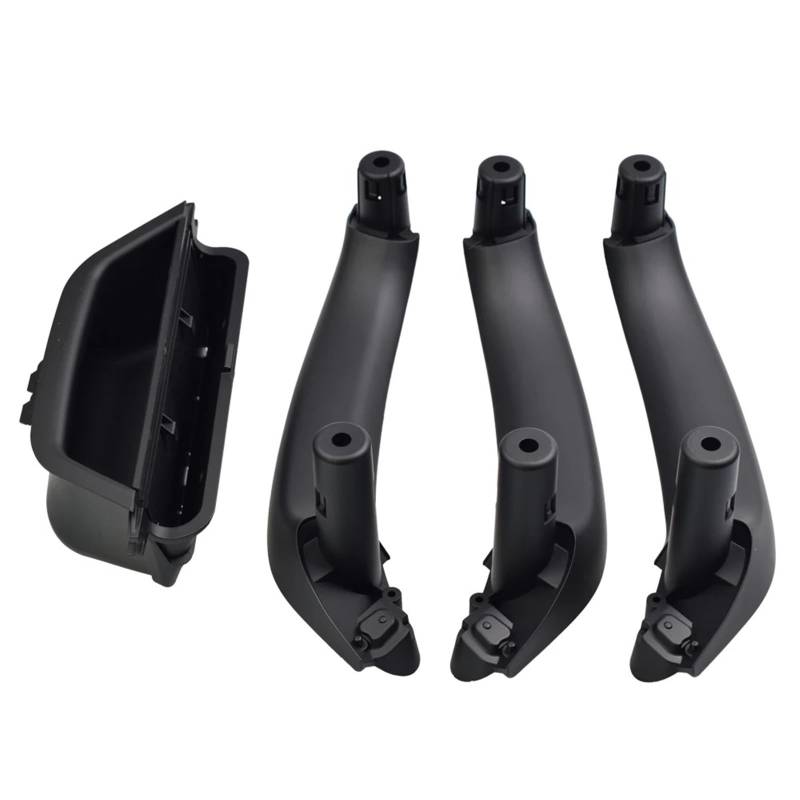 Auto Türgriff Innen Für X3 X4 F25 F26 2010-2017 Schwarz Beige Auto Innen Tür Innen Tür Griff Pull ABS Trim Auto Ersatz Türgriff Innen(Black-4pcs) von LIANGBAOS