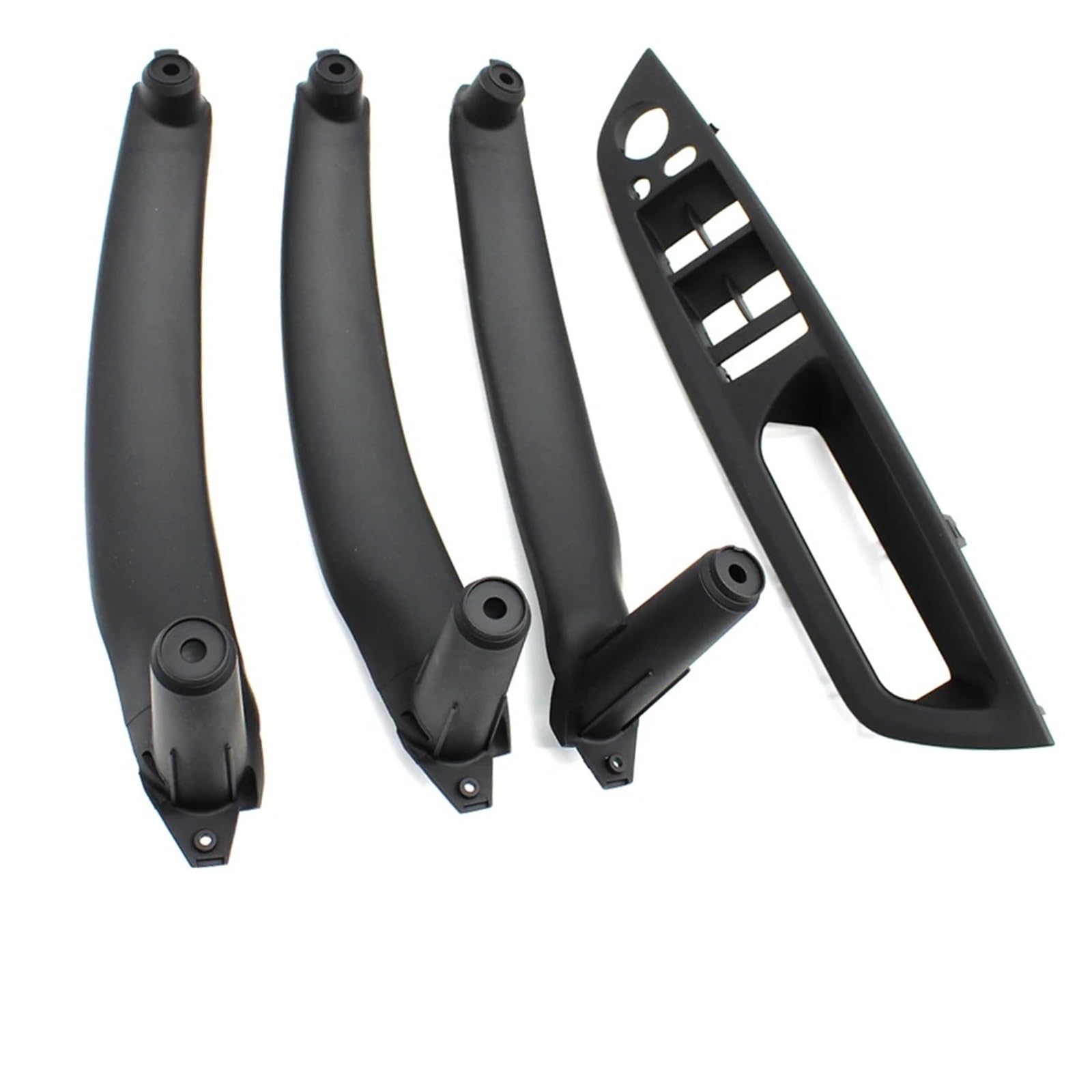 Auto Türgriff Innen Für X5 X6 E70 E71 E72 2007-2013 Verbesserte LHD RHD Auto Innen Tür Pull Griff Innere Armlehne Panel Abdeckung Auto Ersatz Türgriff Innen(RHD Black Set) von LIANGBAOS