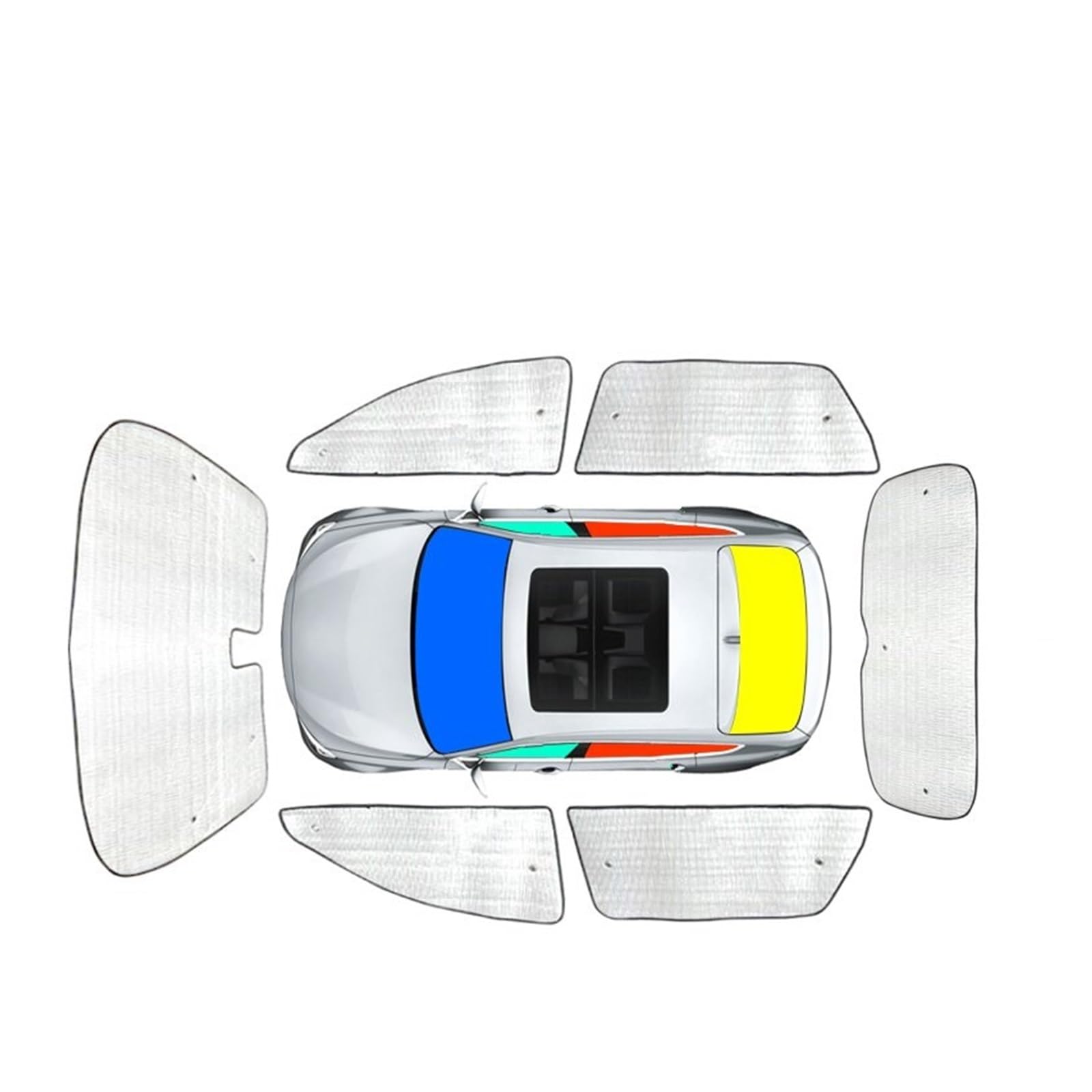 Autosonnenschutz Für Opel Für Insignia Für Mokka Für Buick Für Encore Für Regal Sedan 2009-Präsentieren Auto Fenster Windschutzscheibe Vorhang Sonnenschutz Sonnenrollo Auto(Whole,A) von LIANGBAOS