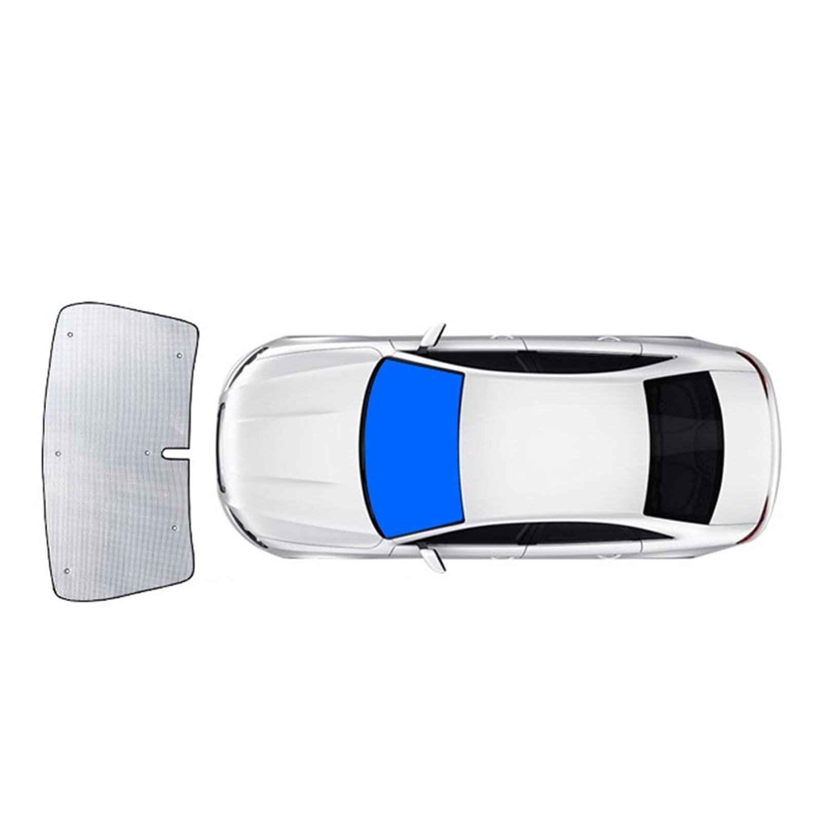 Autosonnenschutz Für Volvo S60 2012-2025 Auto Sonnenschutz Abdeckung Fenster Windschutzscheibe Vorhang Sonnenschutz Auto Sonnenschutz Auto Zubehör Sonnenrollo Auto(Front,A) von LIANGBAOS