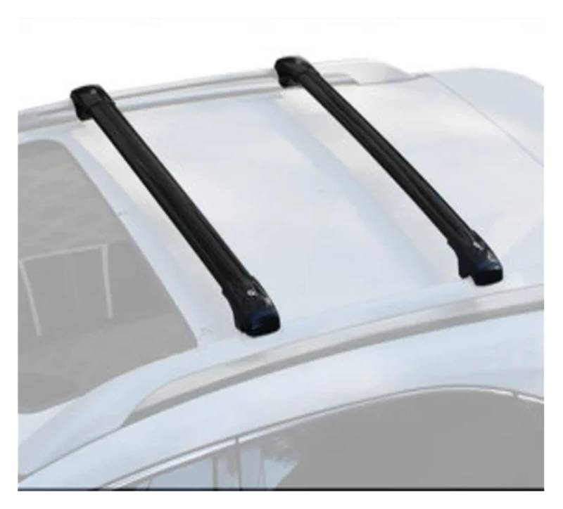 Dachgepäckträger Für Benz Für Viano Für VITO W447 5 Tür 2014-2020 Aluminium Legierung Seite Bars Kreuz Schienen Dach Rack Gepäck Dach Bars 2Pcs Dachreling(Schwarz) von LIANGBAOS