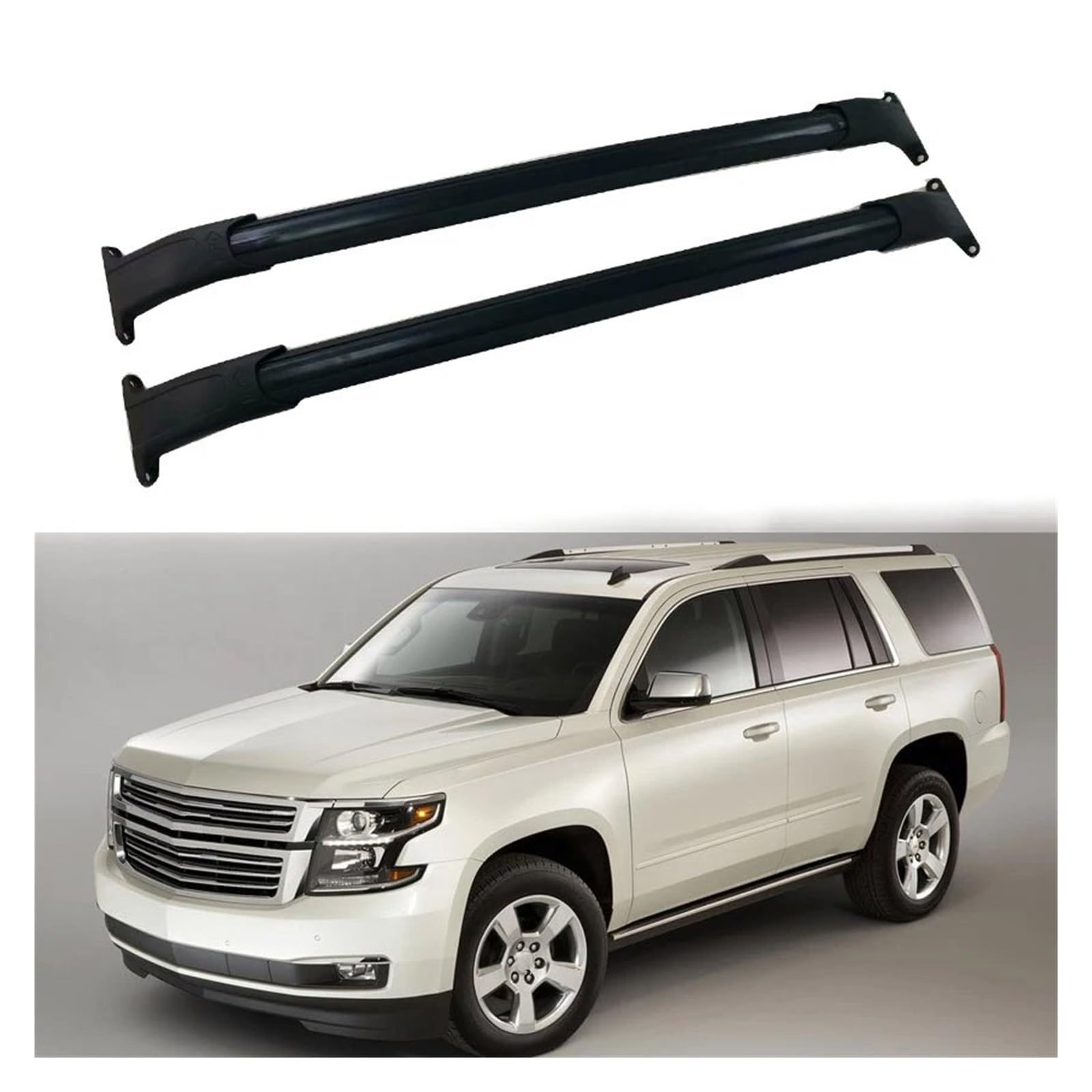 Dachgepäckträger Für Chevrolet Für Tahoe 2015 2016 2017 2018 2019 2020 Dachträger Dachreling Dachträger Autodachträger Schraubeninstallation Dachreling von LIANGBAOS