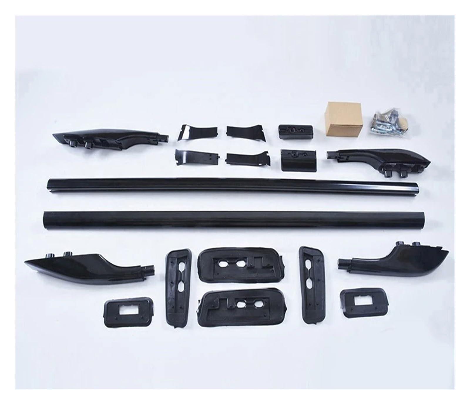 Dachgepäckträger Für Toyota Für Land Für Cruiser Für Prado 150 200 2008-2021 Dach Gepäck Rack Kreuz Schiene Schiene Reise Zubehör Dachreling(200 Black) von LIANGBAOS