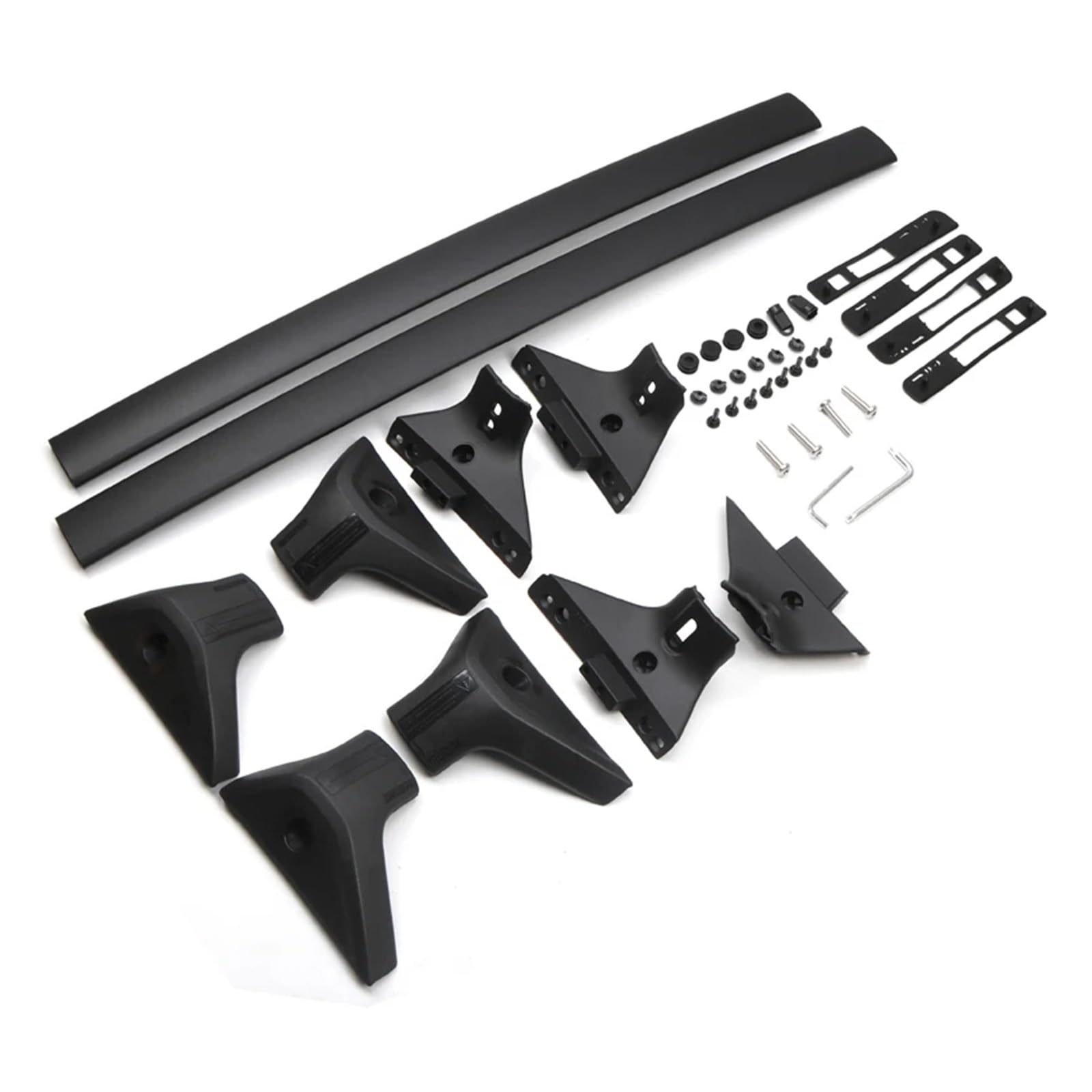 Dachgepäckträger Für Toyota Für RAV4 Für RAV 4 2019 2020 2021 2022 2023 Schwarz Aluminium Legierung Dach Rack Kreuz Bars Dachreling von LIANGBAOS