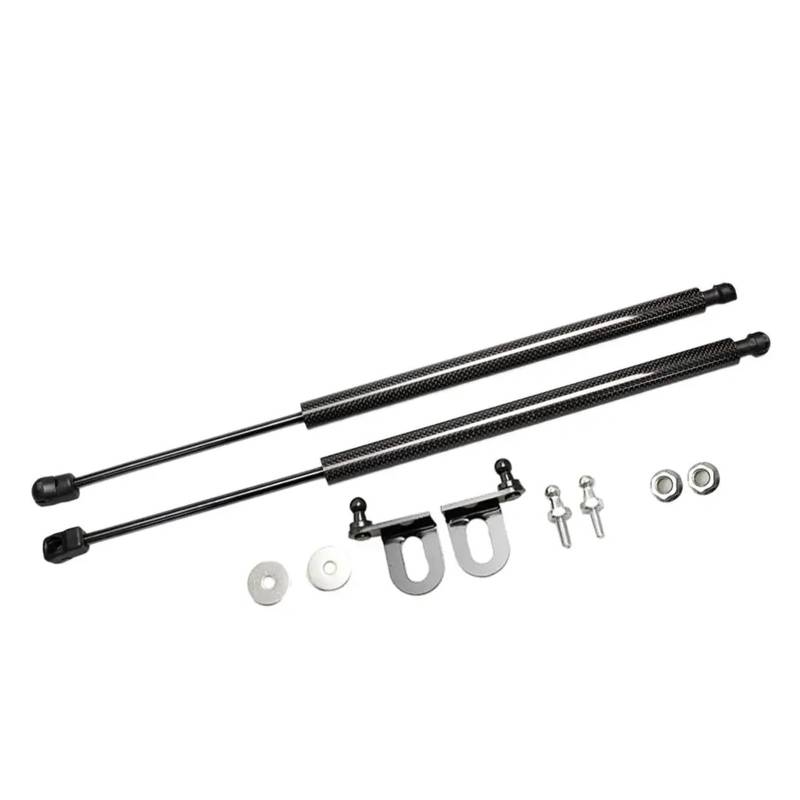 Gasdruckfeder Dämpfer Für Nissan Für Sunny Für Sentra 1990-1993 Motorhaube Ändern Gas Streben Lift Unterstützung Schock Dampe Absorber Dämpfer Gasfeder(Black Carbon Fiber) von LIANGBAOS