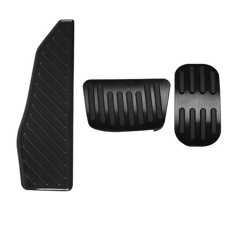 Pedale Kappen Für Toyota Für Corolla Für Kreuz XG10 2021 2022 2023 Auto Fuß Rest Pedal Accelerator Kraftstoff Bremspedal Abdeckung Pads Kupplungspedalabdeckung(3pieces Black) von LIANGBAOS