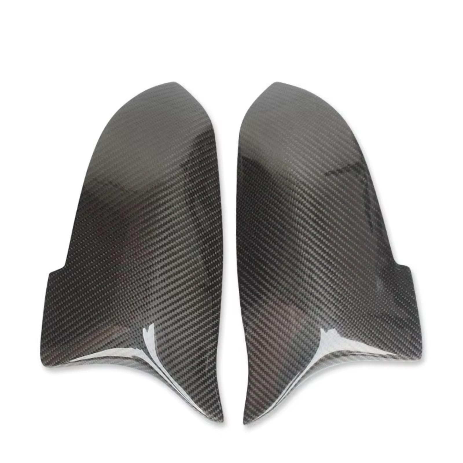 Rückspiegelkappe Für 5 Series F10 F11 F18 LCI 2014-2017 F07 F12 F06 F01 Rückspiegelabdeckung Seitenspiegelkappe Autozubehör Auto Spiegelkappen(Carbon Grain Black) von LIANGBAOS