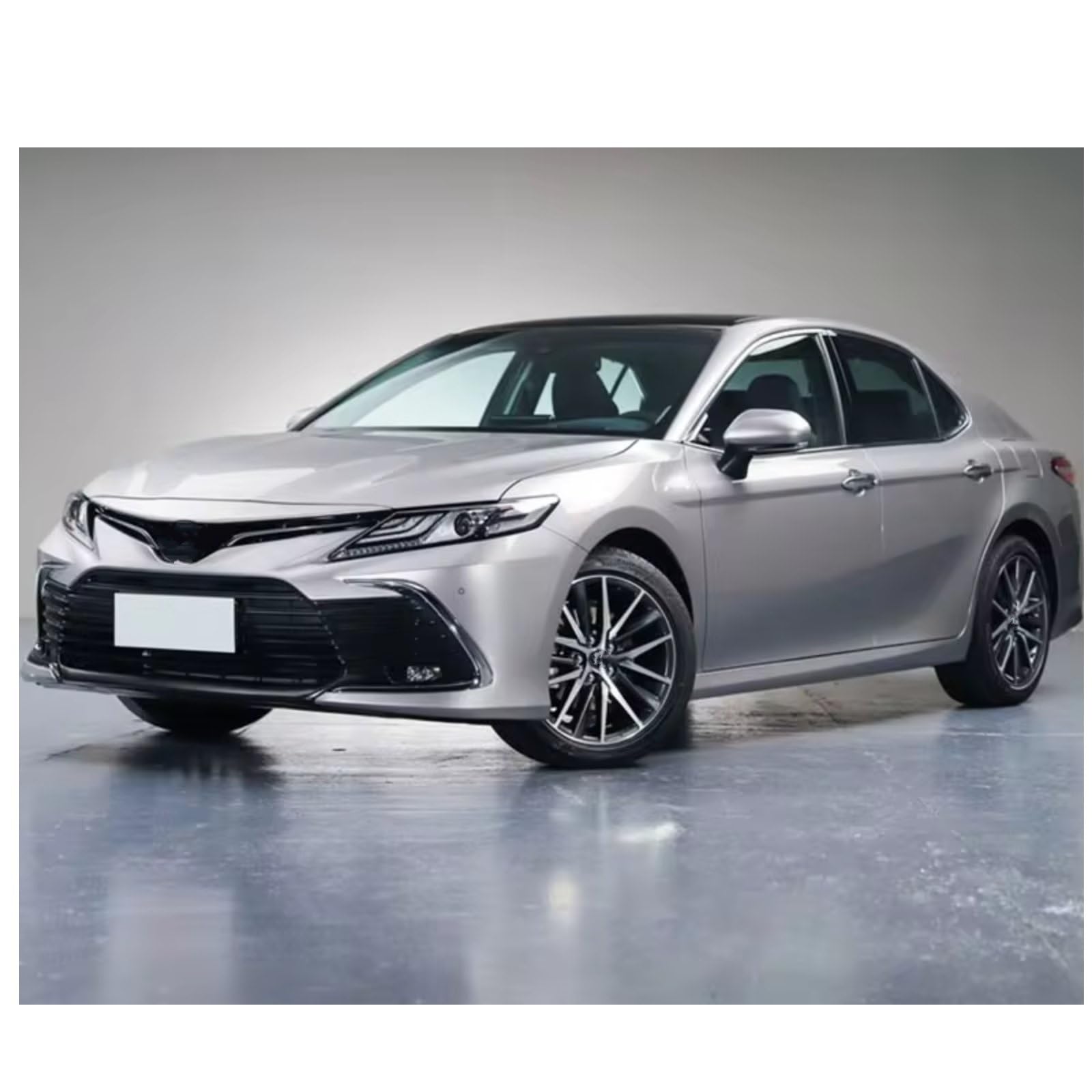 Rückspiegelkappe Für Toyota Für Camry Für Altise 70 LE 2018-2023 Rückspiegel Autozubehör Spiegelgehäuse Auto Spiegelkappen(Silver 2 Right) von LIANGBAOS