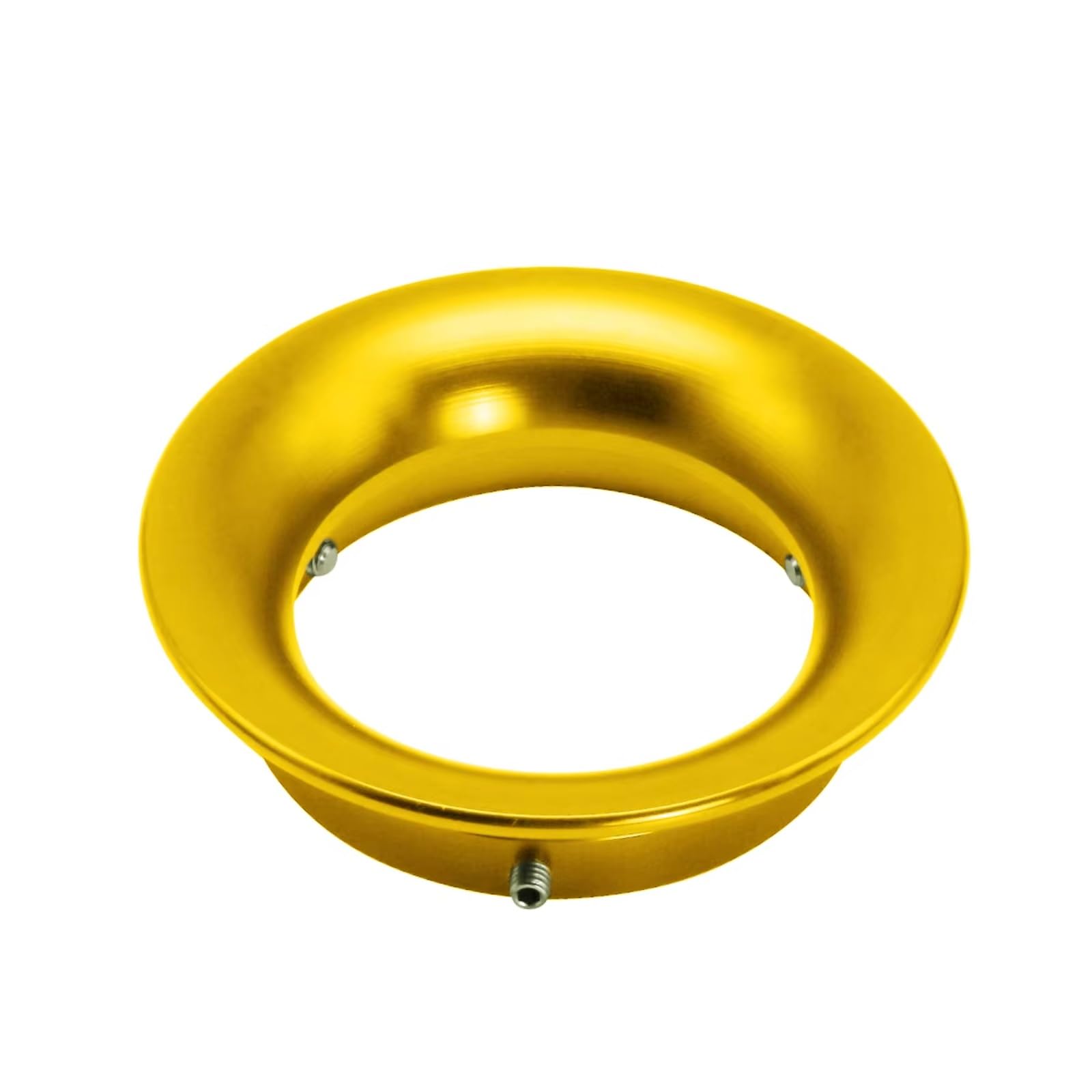 Sportluftfilter Luft Filter 50/55mm Vergaser Donut Flache Trichter Vergaser Luftfilter PWK21-30mm PE 28 30mm VM TM 32 34mm Motorrad Luftfilter Clamp(55mm gold) von LIANGBAOS