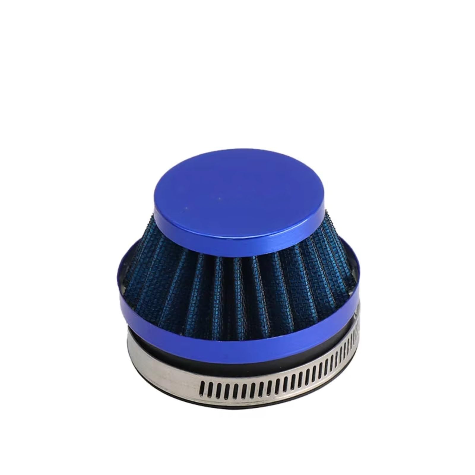 Sportluftfilter Luft Filter Für KOSO Für MIKUNI OKO Vergaser Universal Vergaser Luftfilter Reiniger 48mm 55mm 60mm Motorrad Roller Motorrad Luftfilter Clamp(35mm blue) von LIANGBAOS